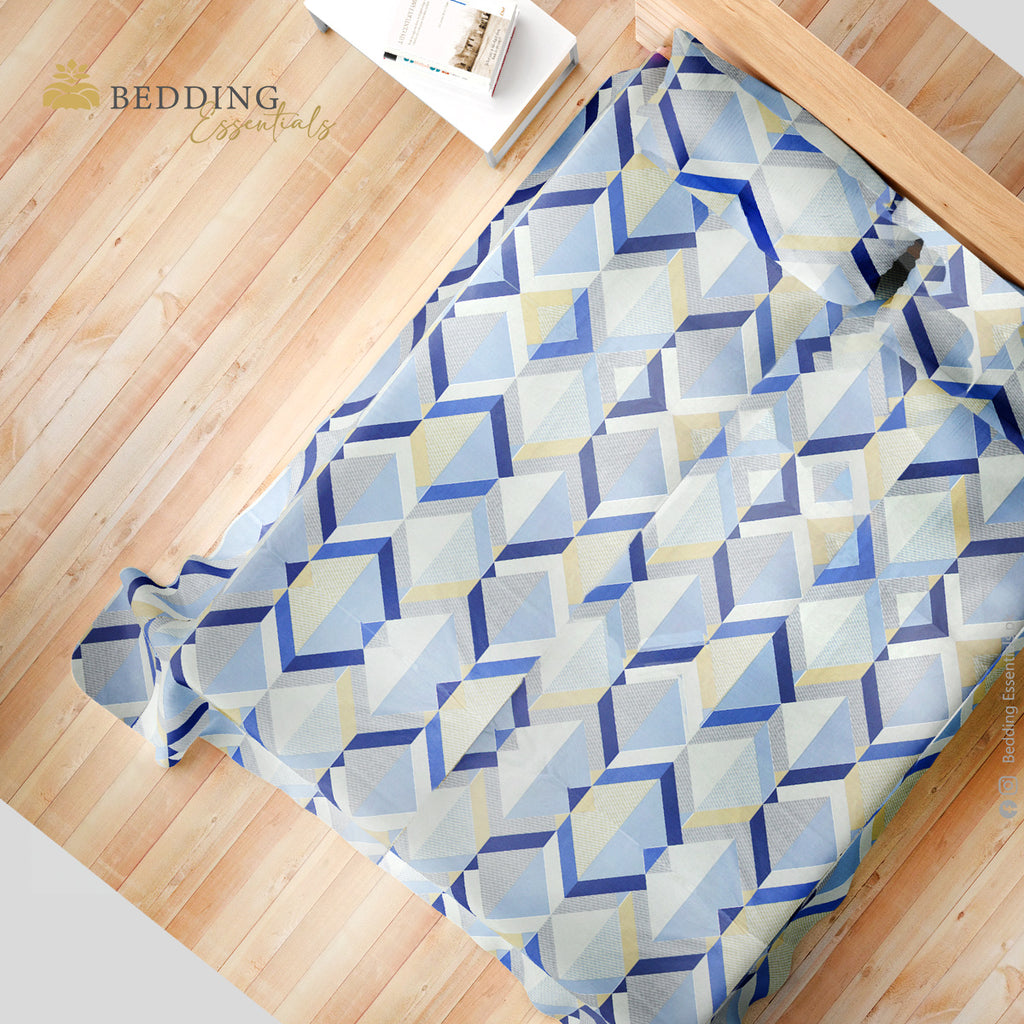 3 PCS Printed Bedsheet BE-03