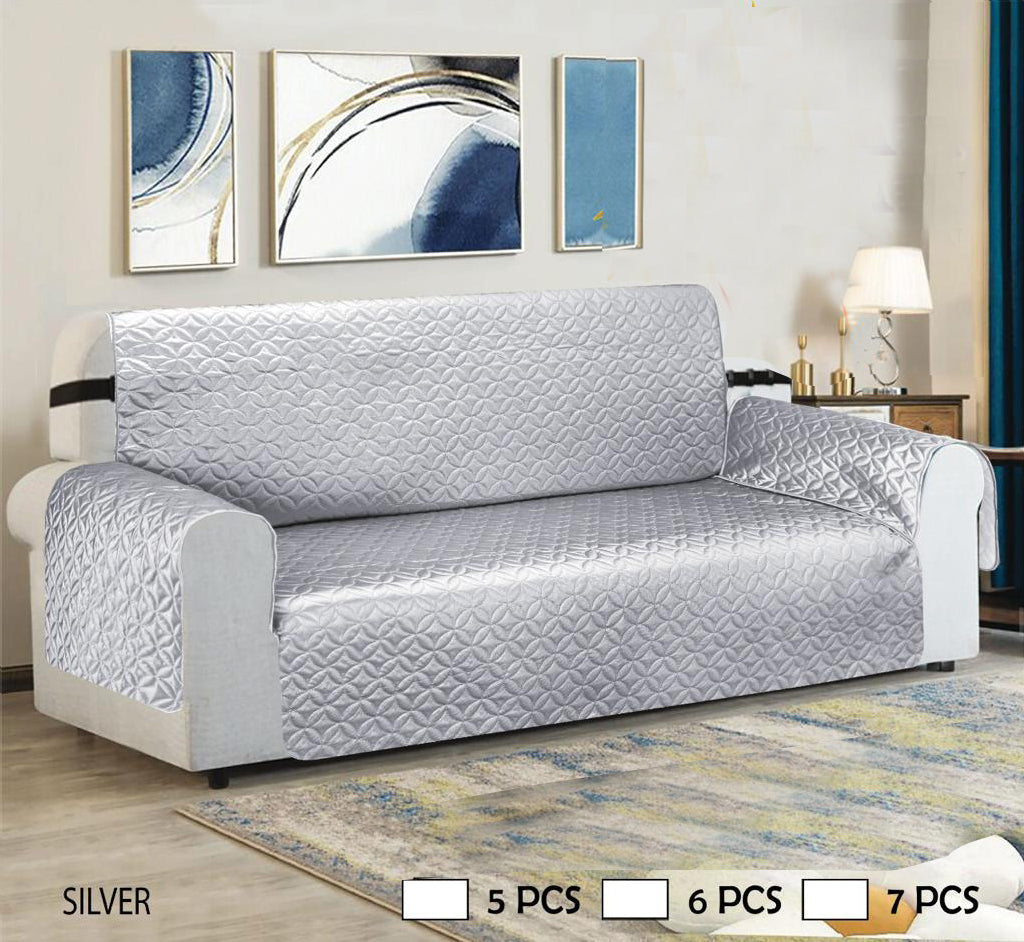 Jersey Quilted Sofa Covers - All Sizes &Colors