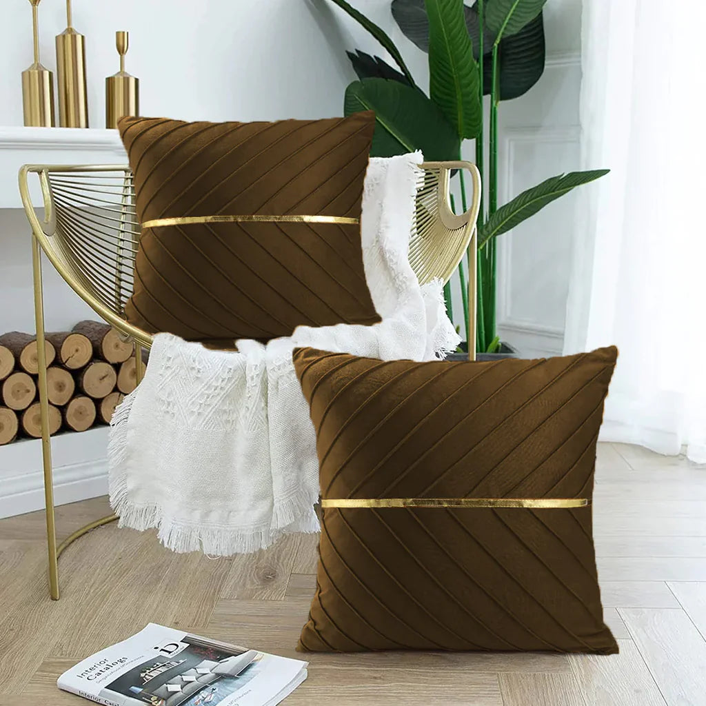 Modern Sequence Velvet Cushions