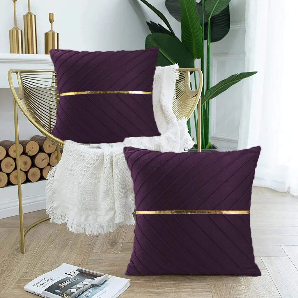 Modern Sequence Velvet Cushions