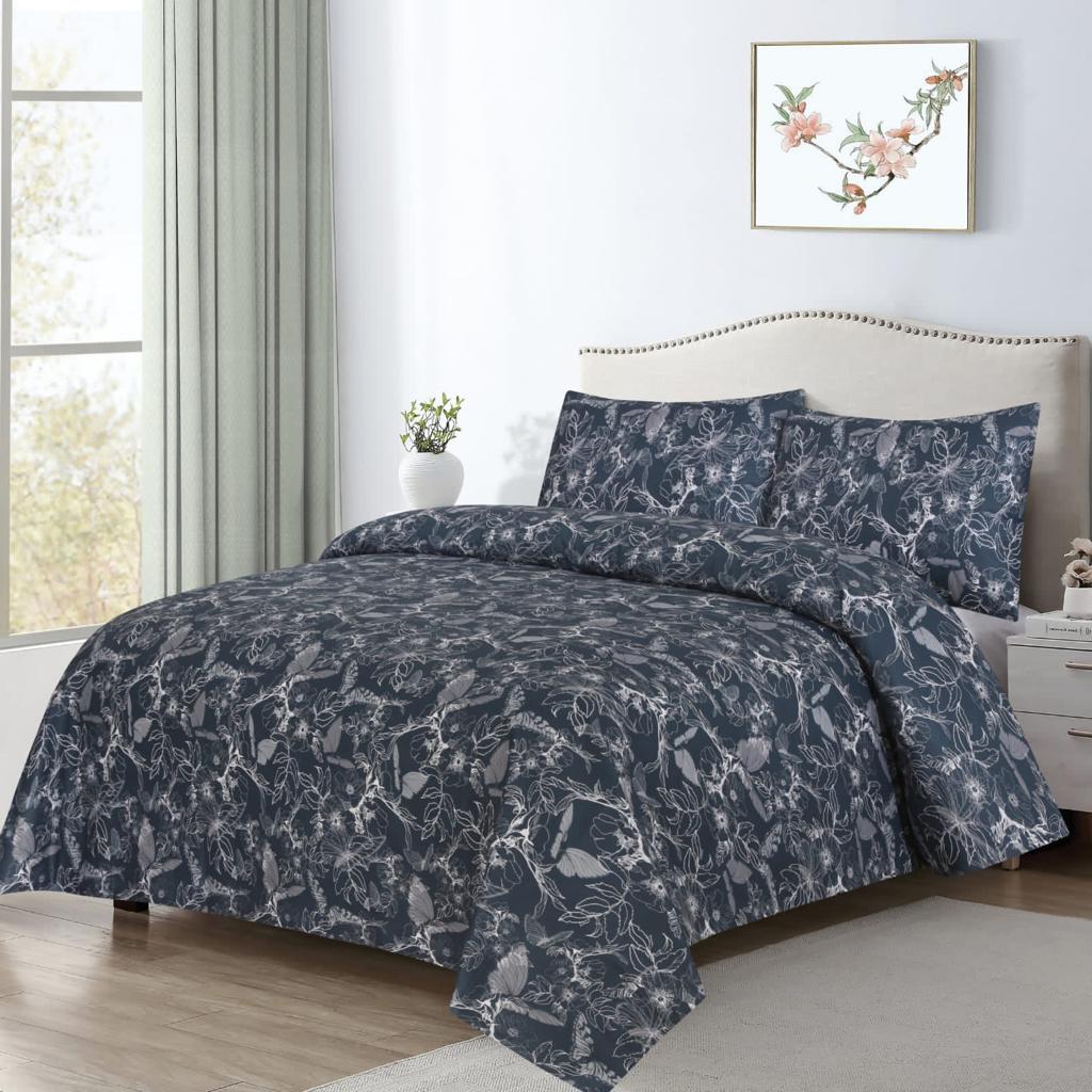 3PCS Printed Bedsheet Set BE-721