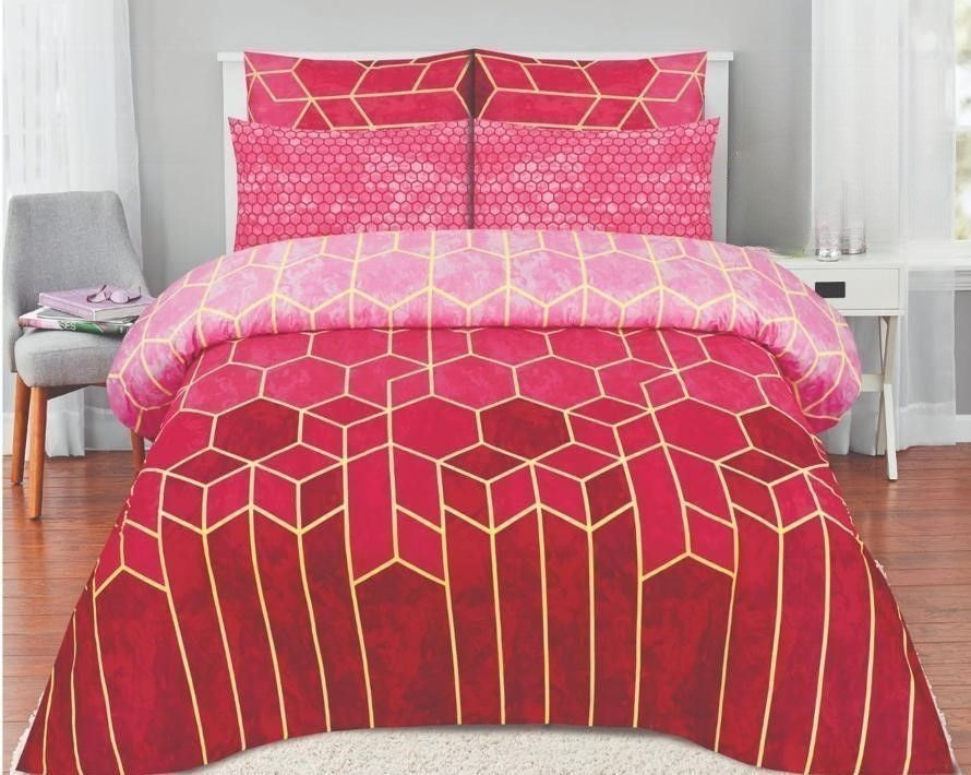 3PCS Printed Bedsheet Set BE-768