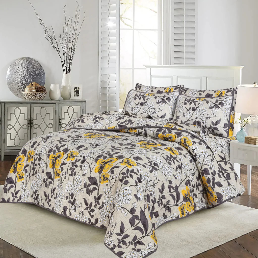 3PCS Printed Bedsheet Set BE-806