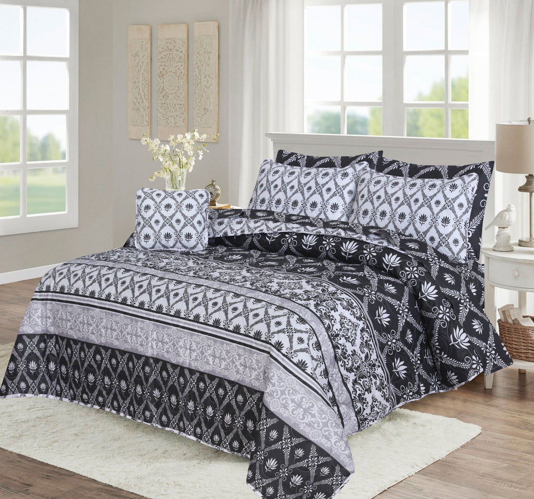 LATTE7 Pcs-Comforter Set