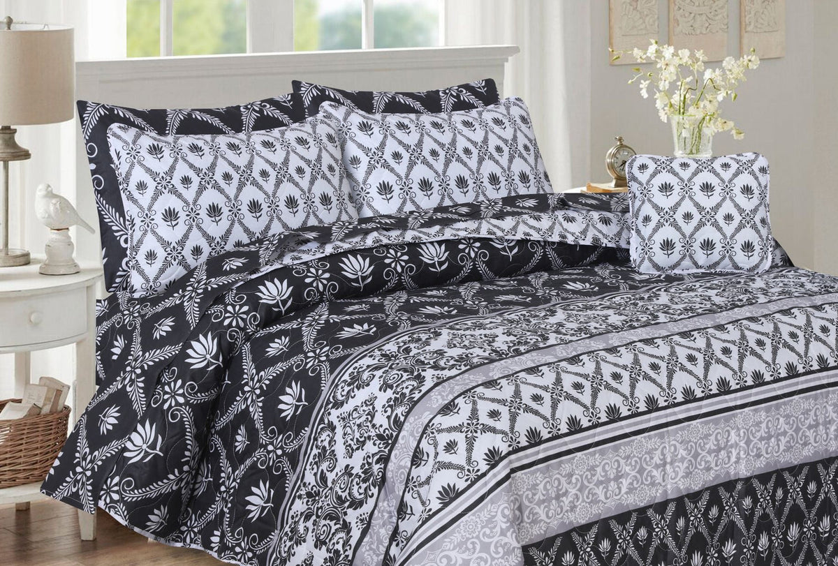 LATTE7 Pcs-Comforter Set