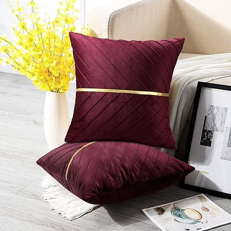 Modern Sequence Velvet Cushions