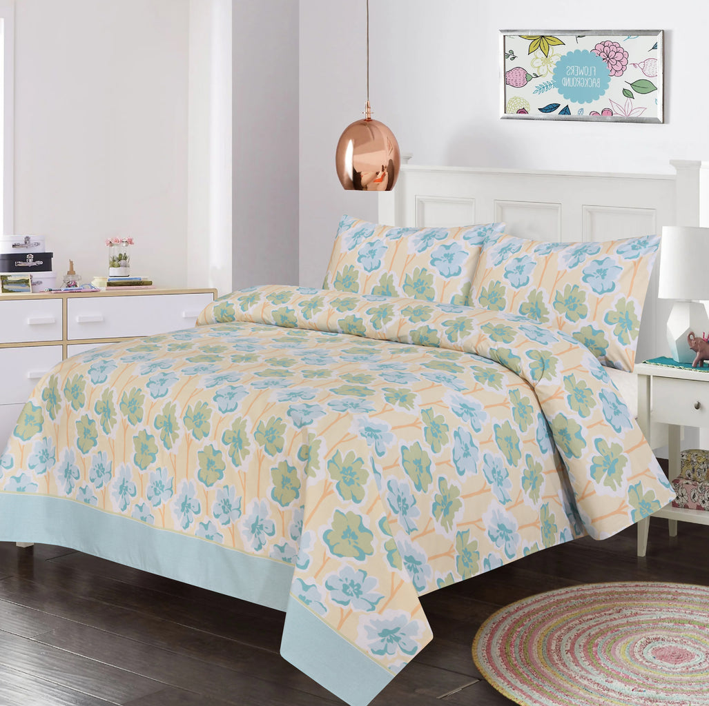 3PCS Printed Bedsheet Set BE-740