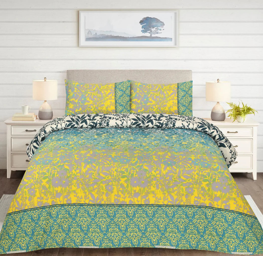 3PCS Printed Bedsheet Set BE-804