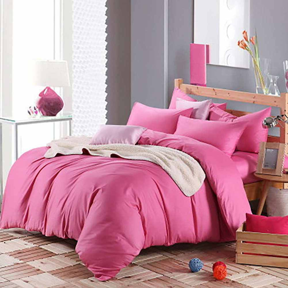 Luxury Soft Pink Duvet Set