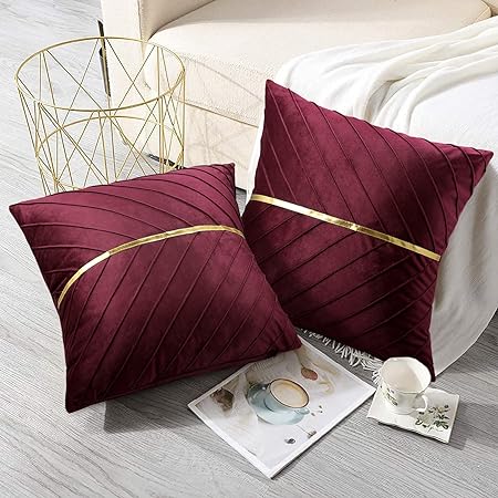 Modern Sequence Velvet Cushions