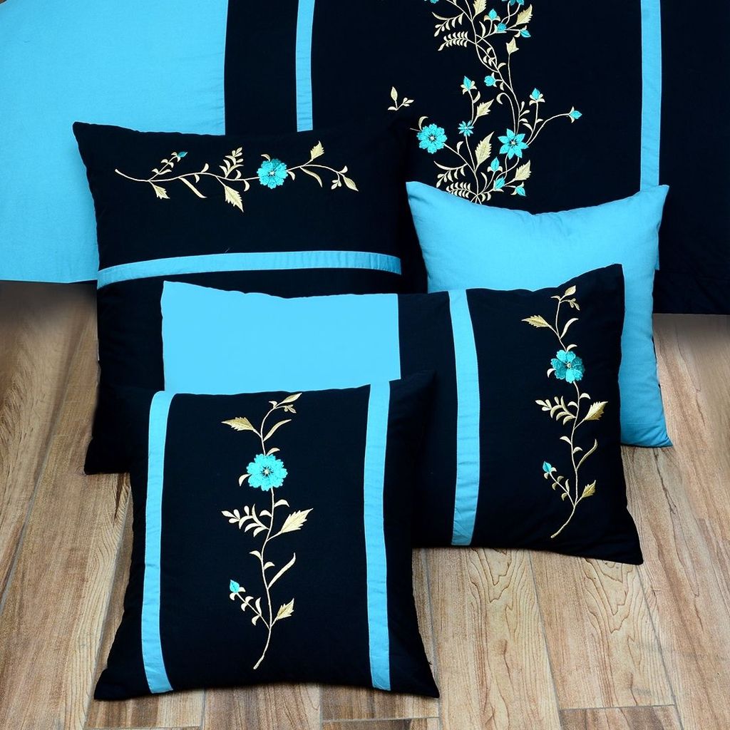 8 PCS Luxury Embroidered Duvet Set