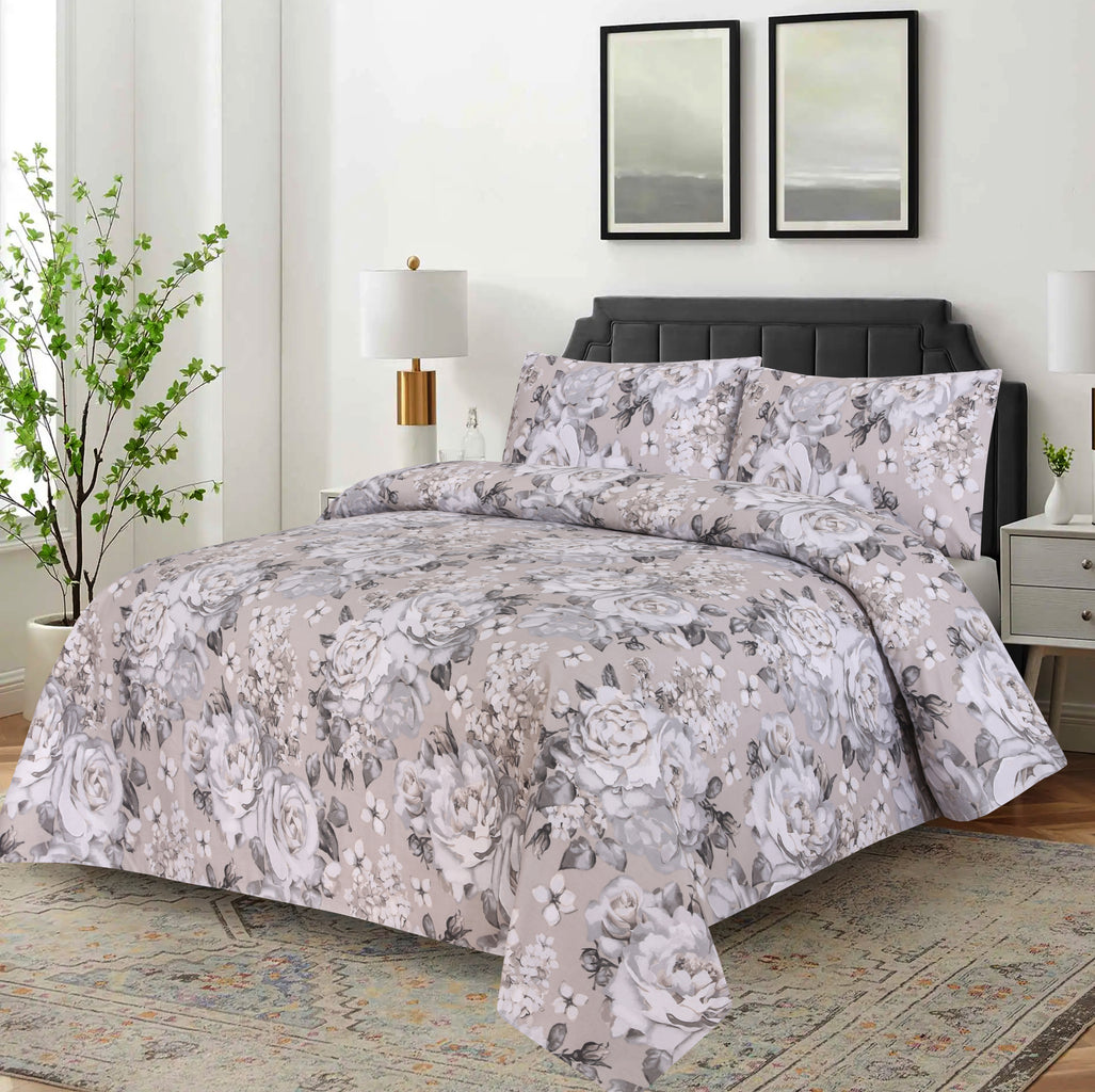 3PCS Printed Bedsheet Set BE-741