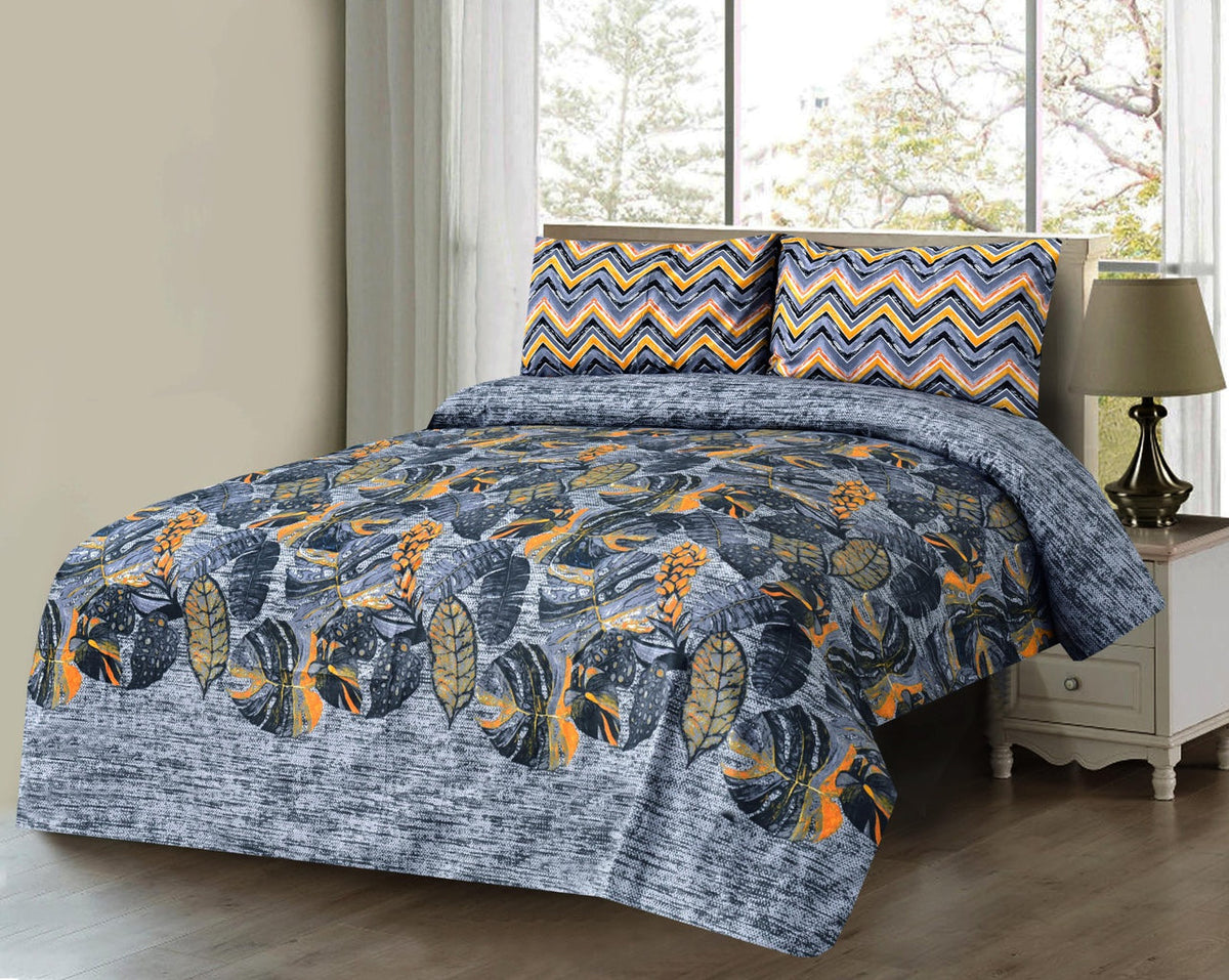 3PCS Printed Bedsheet Set BE-724