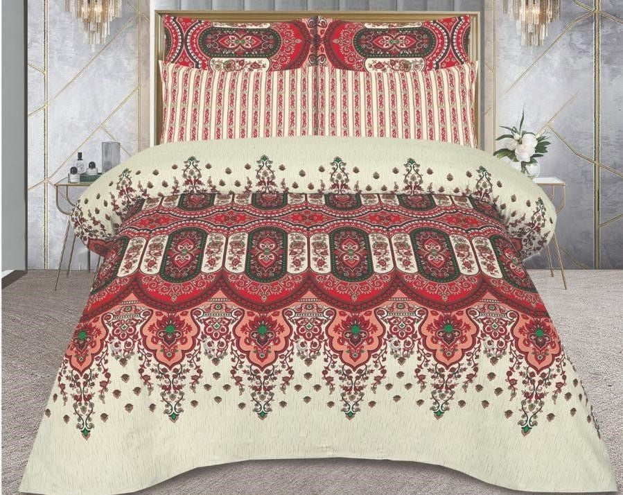 3PCS Printed Bedsheet Set BE-753