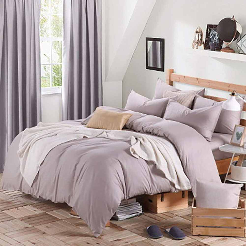 Luxury Warm Grey Duvet Set