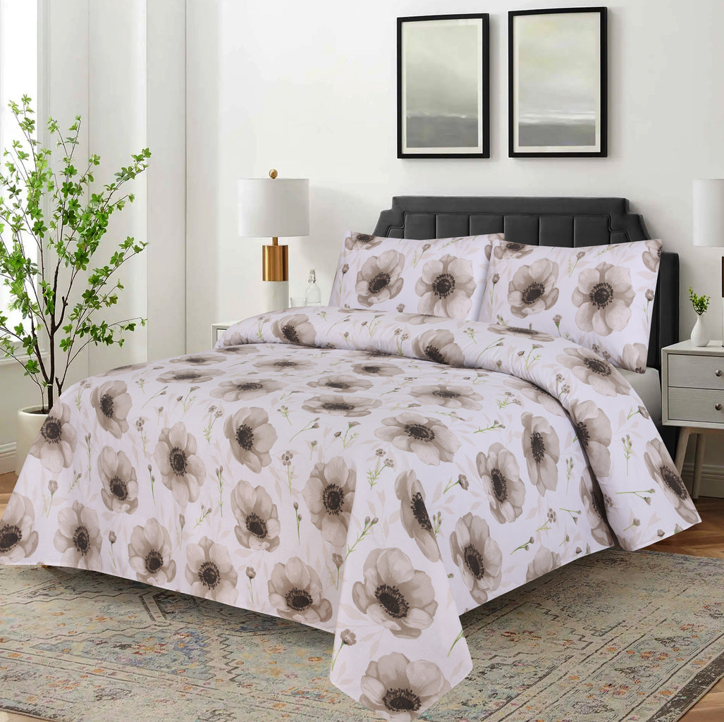 3PCS Printed Bedsheet Set BE-743