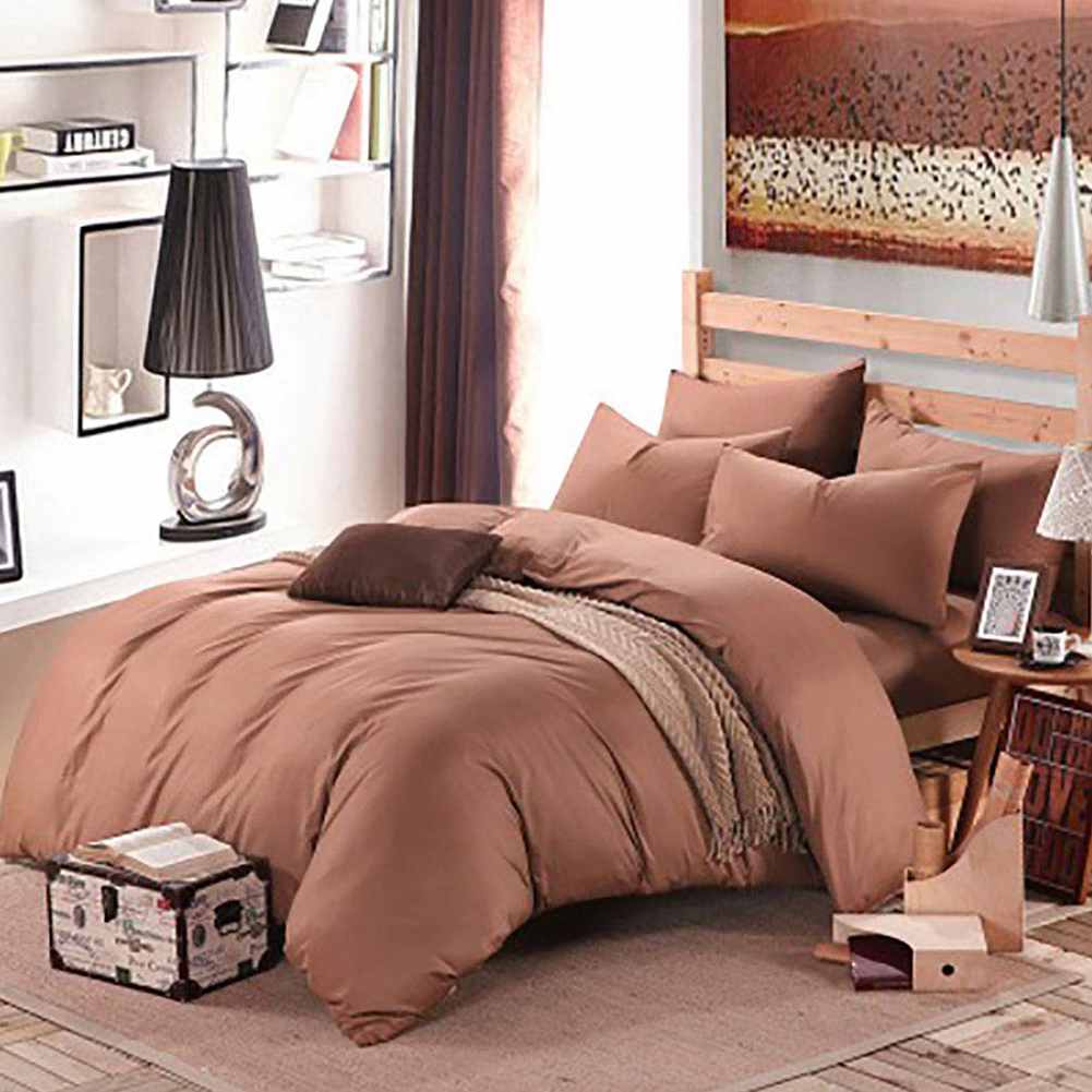 Luxury Light Brown Duvet Set