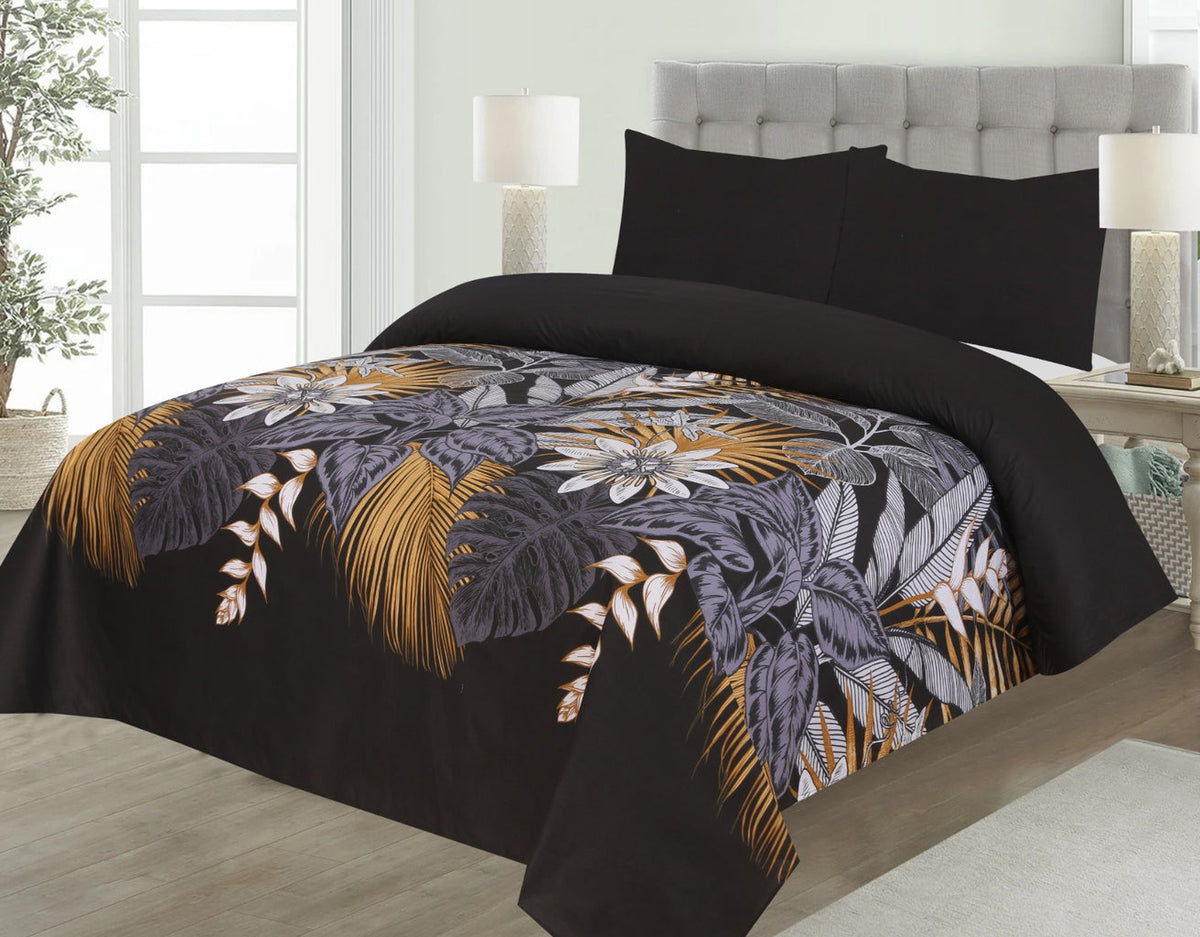 Epperson Printed Bedsheet Set 3Pcs