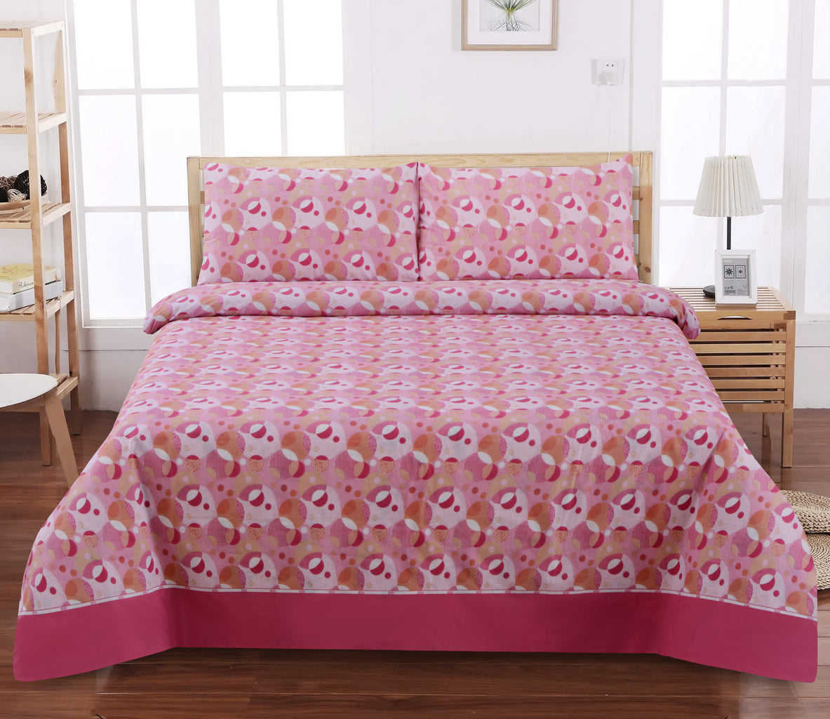 3 PCS (PREMIUM) BED SHEET SET 1648