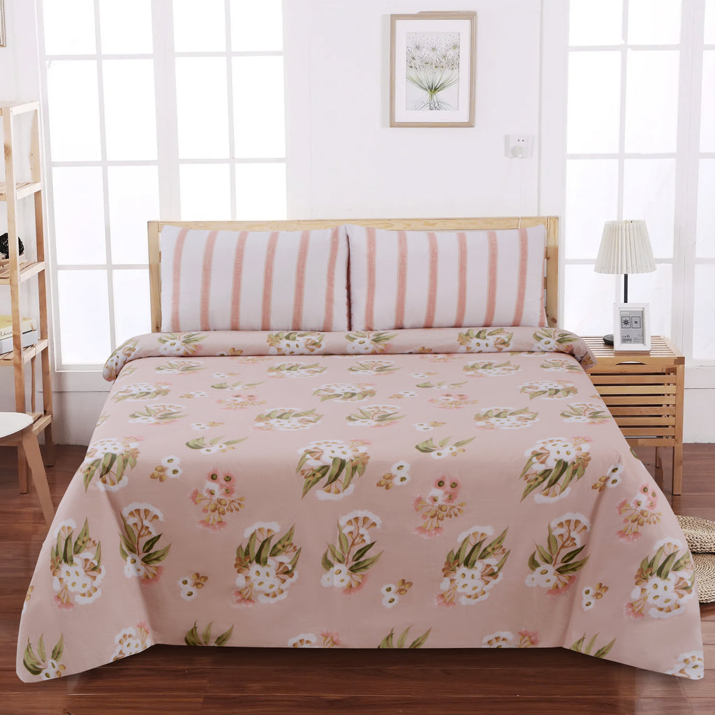 3 PCS (PREMIUM) BED SHEET SET 1649