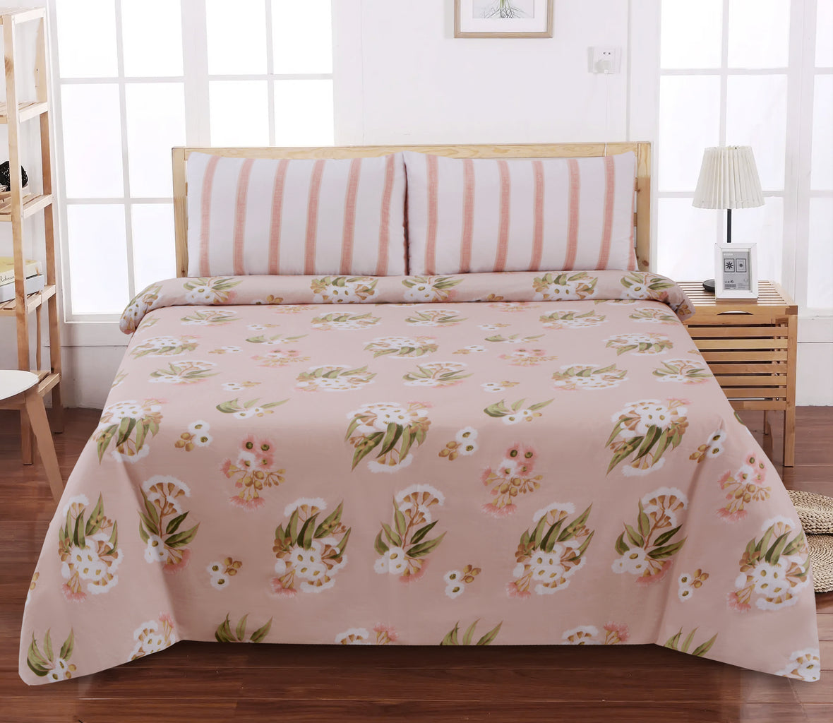 3 PCS (PREMIUM) BED SHEET SET 1649