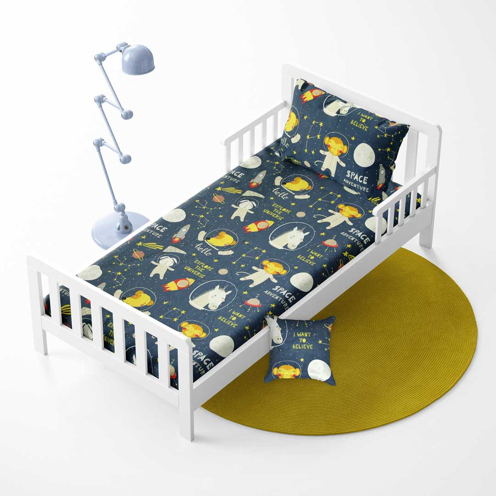 2 Pcs Kids Bed sheet Single KBS-03