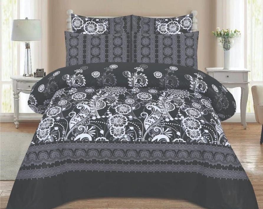 3PCS Printed Bedsheet Set BE-749