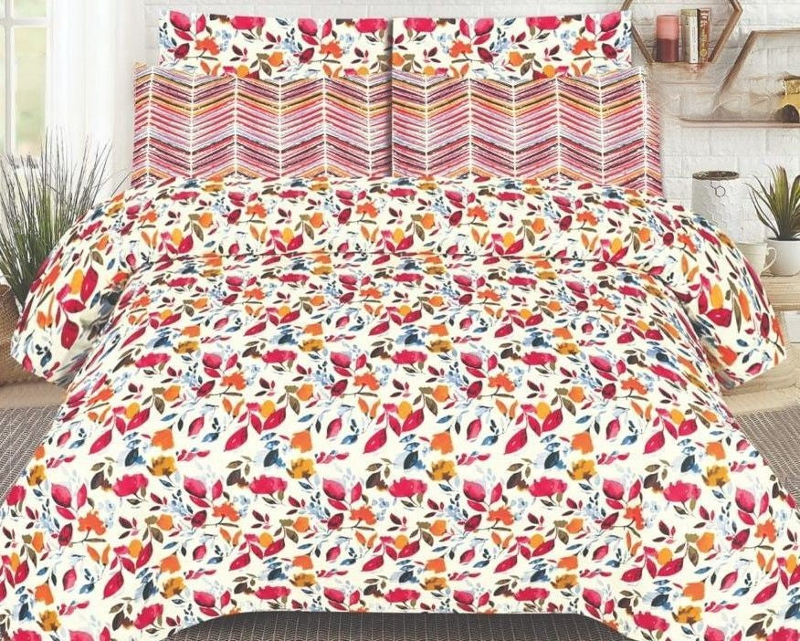 3PCS Printed Bedsheet Set BE-761