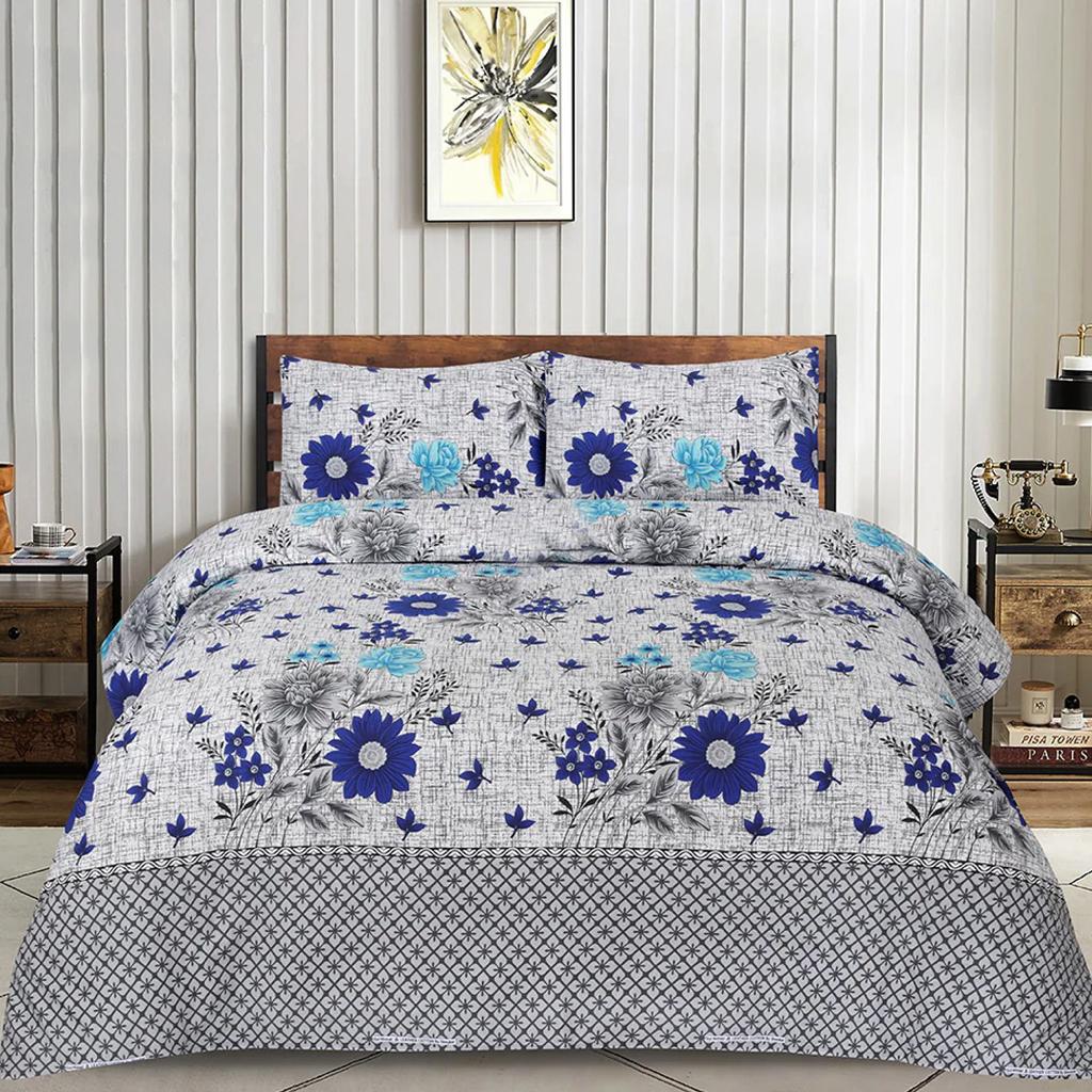 3PCS Printed Bedsheet Set BE-822