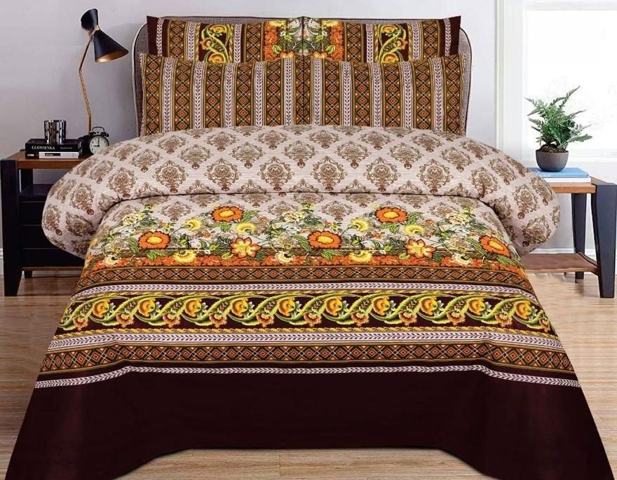 3PCS Printed Bedsheet Set BE-767