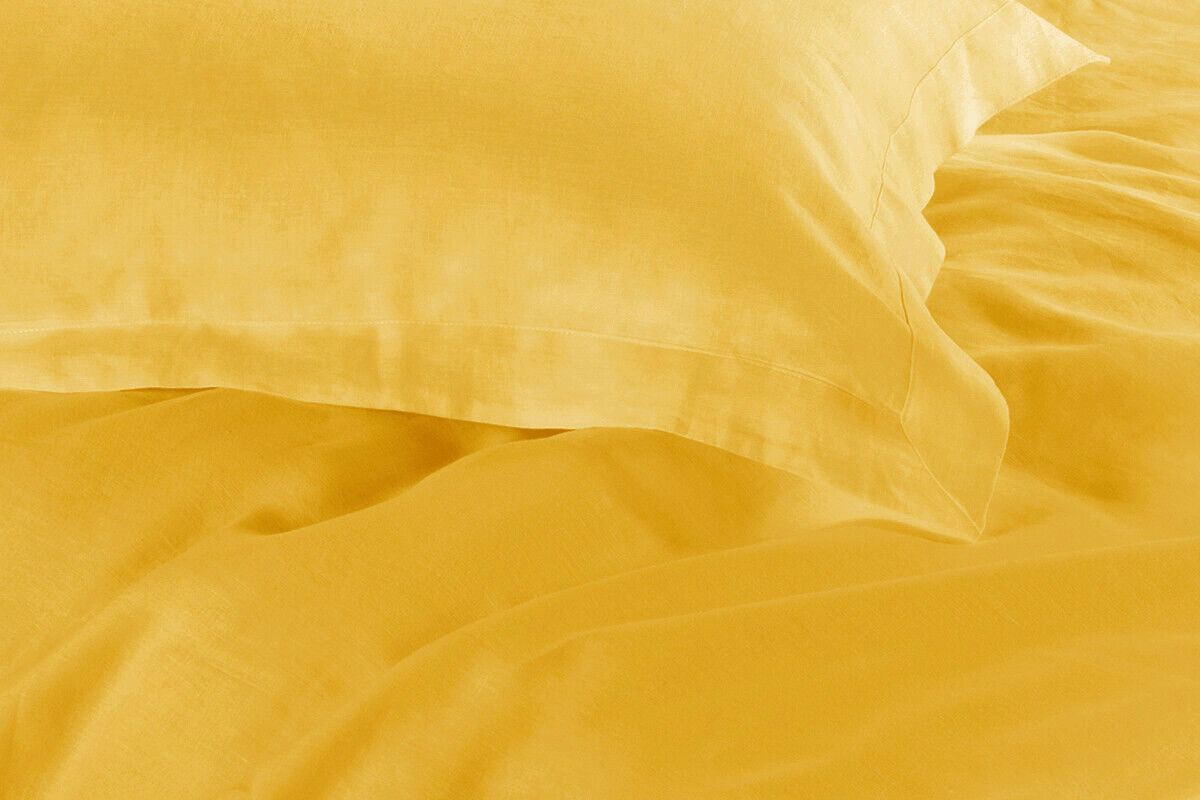 8 Pc'Luxury Yellow Duvet Set